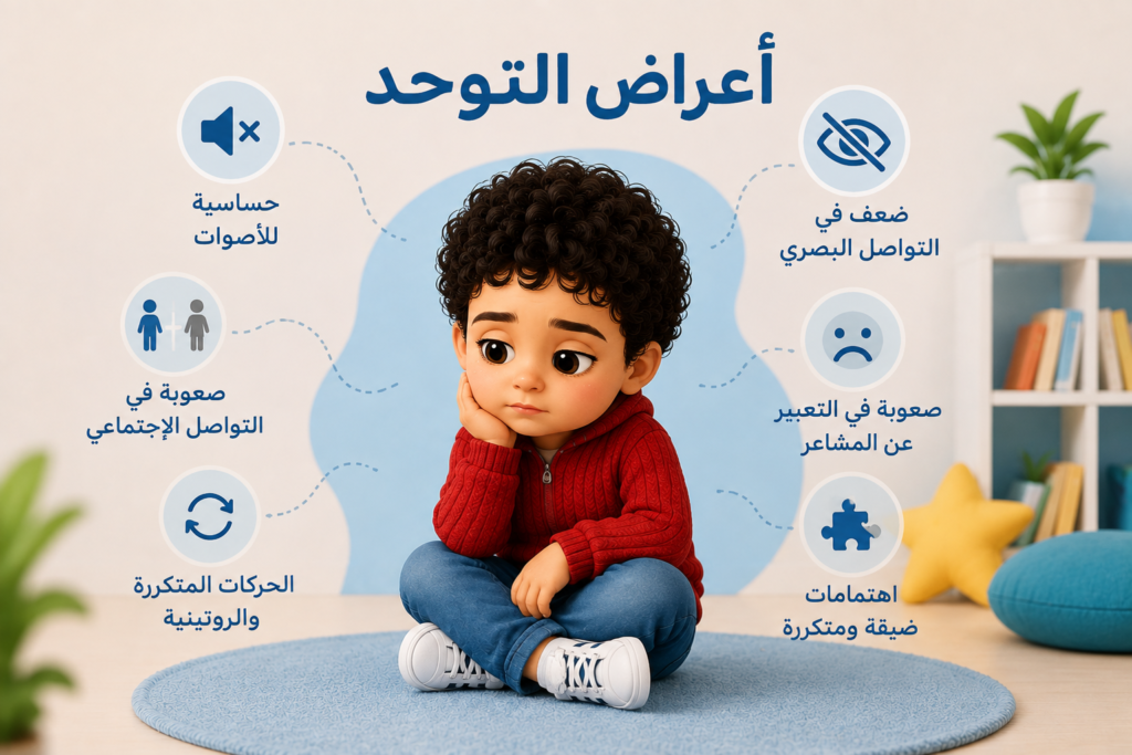 أعراض التوحد